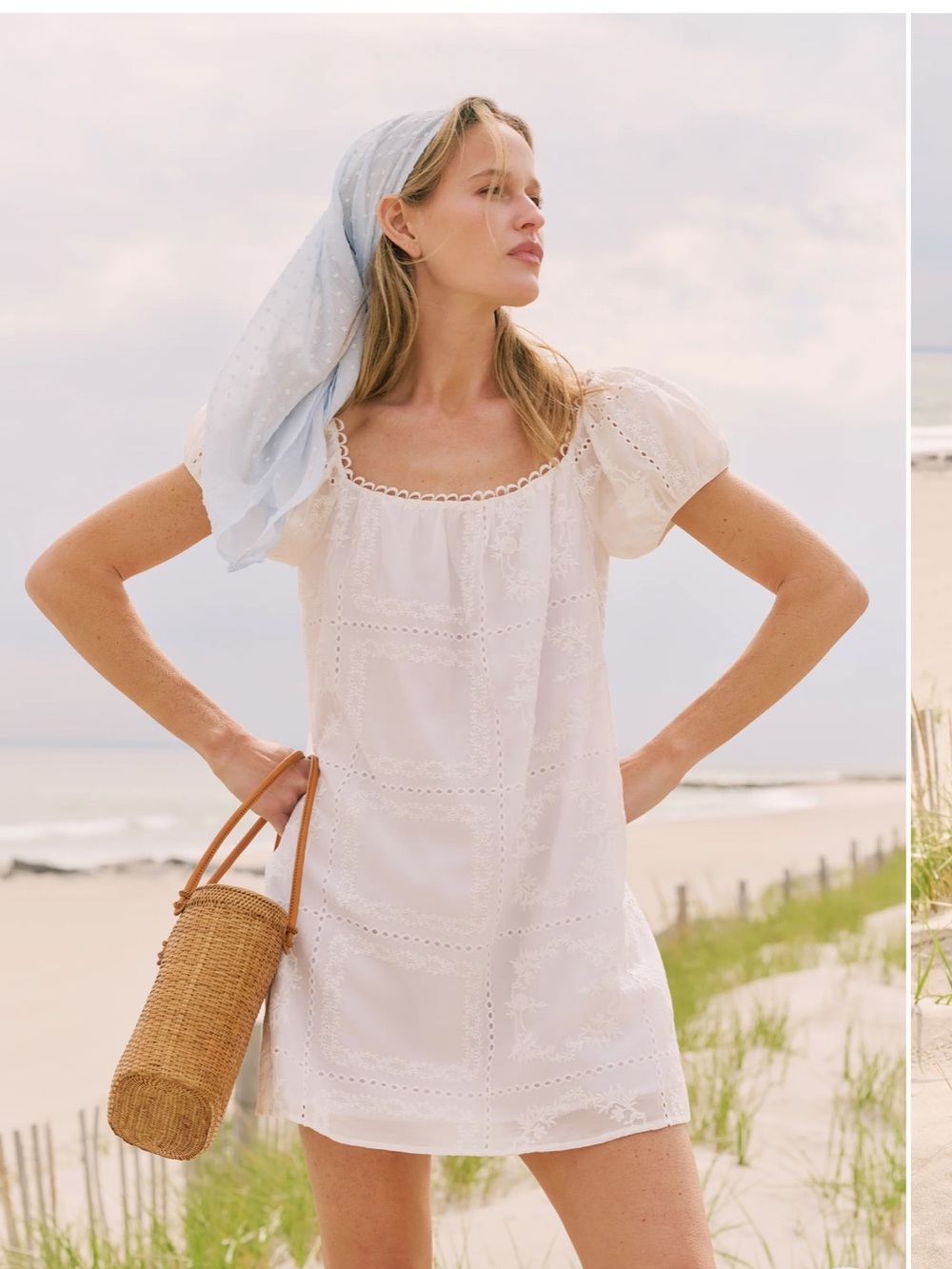 Few Moda Nya Cotton  Dress in white Eyelet